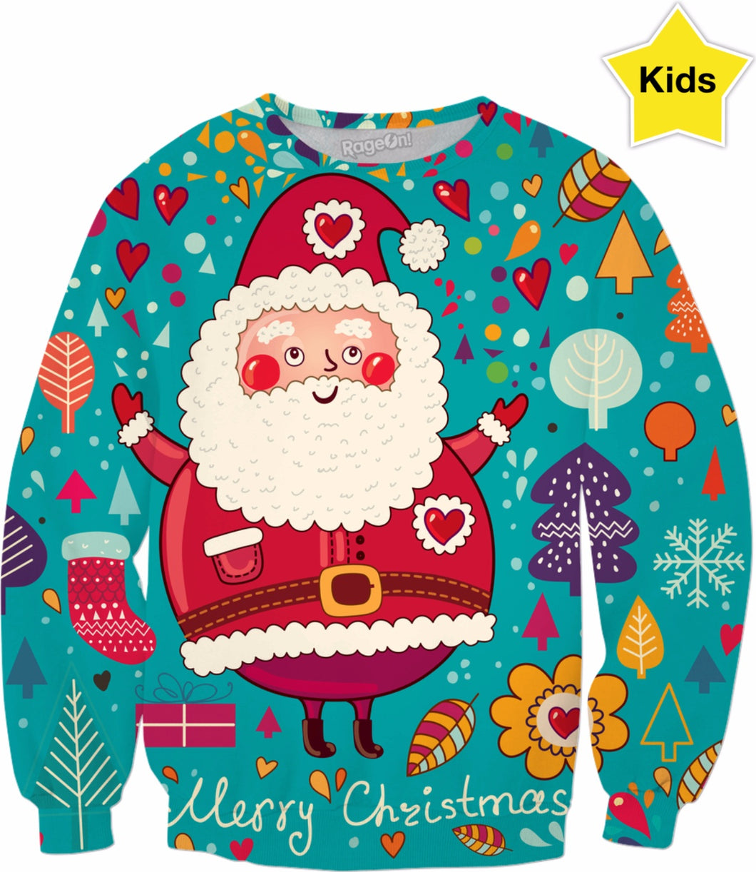 Kids Sweatshirt Christ Mas02