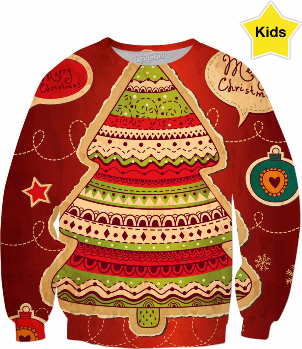Kids Sweatshirt Christ Mas04