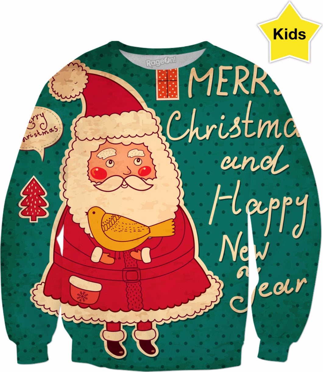 Kids Sweatshirt Christ Mas05
