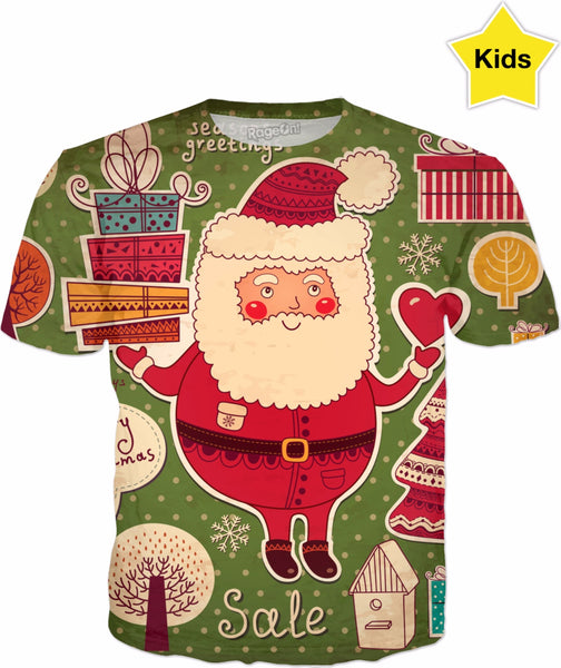 Kids T-Shirt Christ Mas06