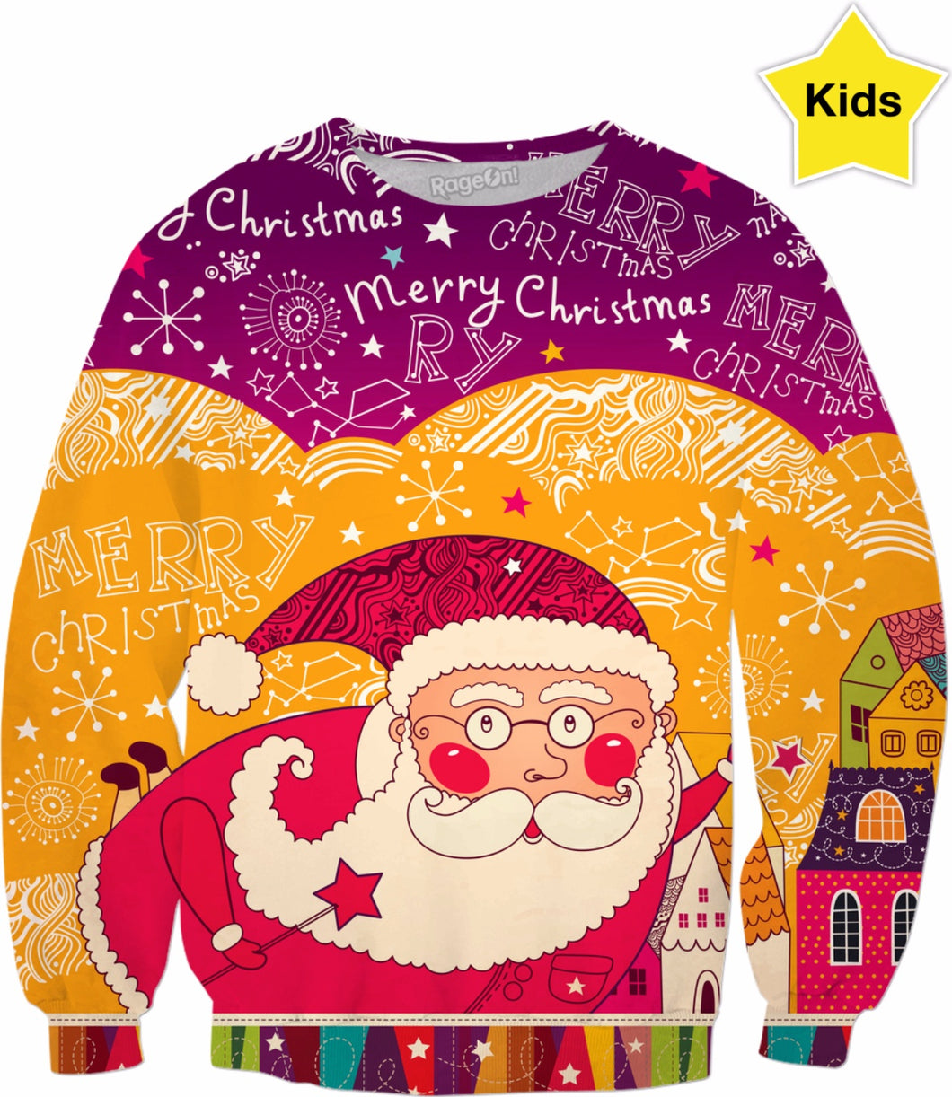 Kids Sweatshirt Christ Mas07