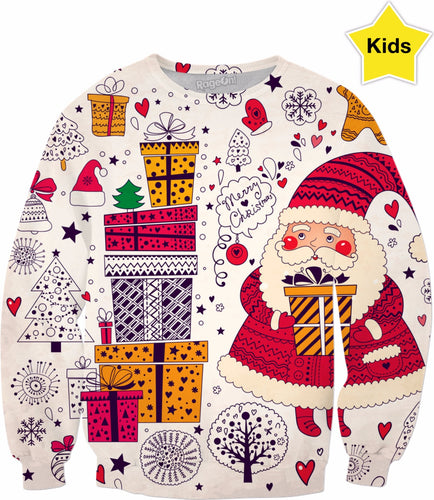 Kids Sweatshirt Christ Mas08