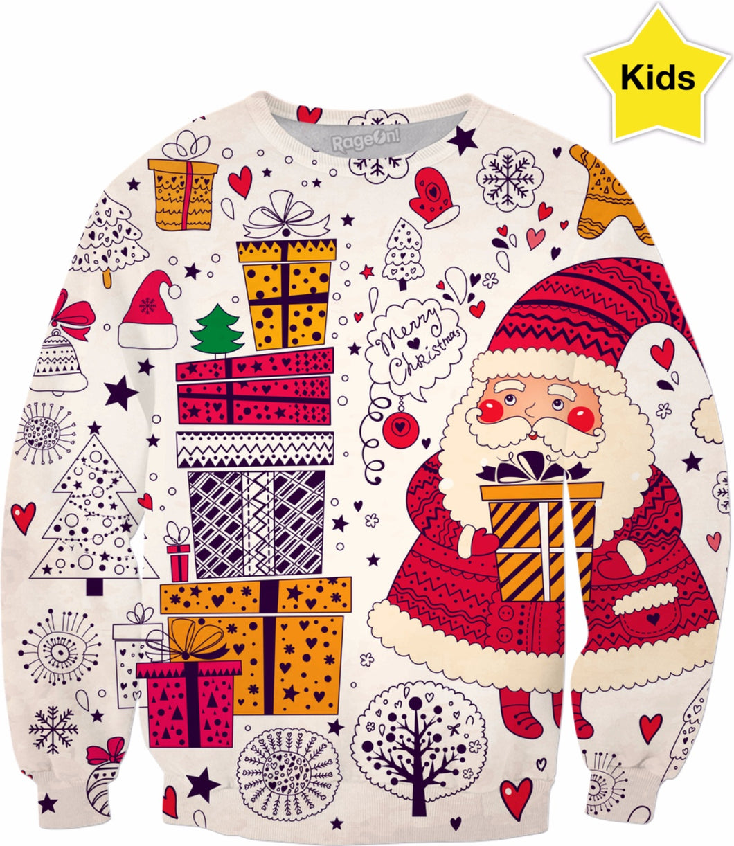 Kids Sweatshirt Christ Mas08
