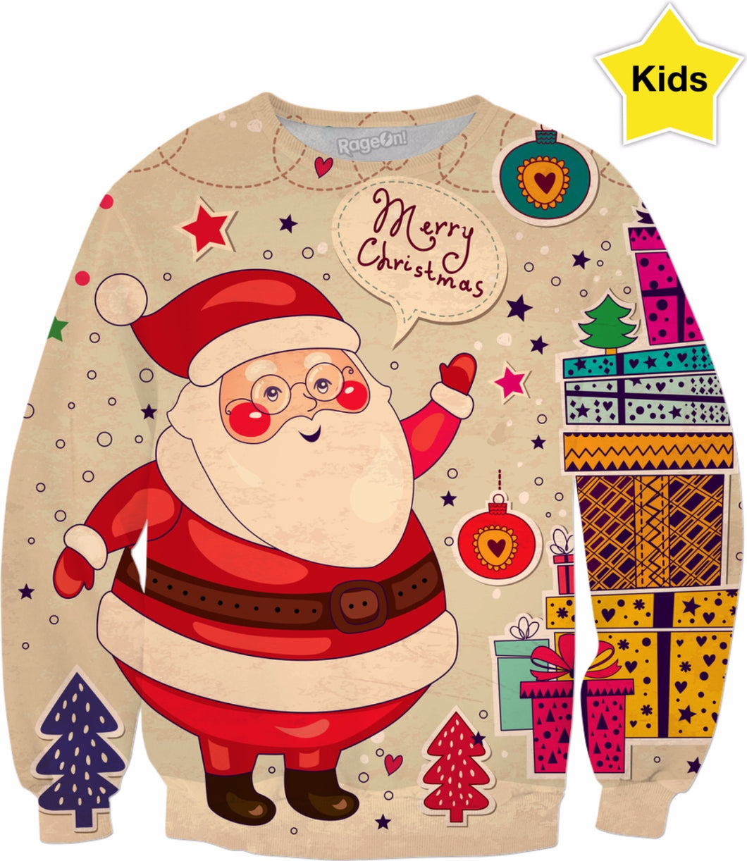 Kids Sweatshirt Christ Mas09