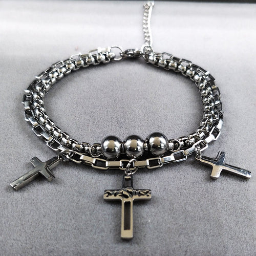 Jesus Double Bracelet for Women