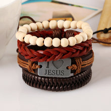 I Love Jesus Vintage 4Pcs